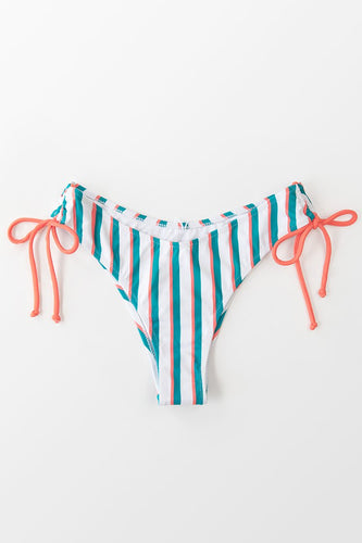 Bas de bikini ray¨¦ taille basse 