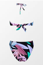 Charger l&#39;image dans la galerie, Bikini taille haute bandeau torsad¨¦ tropical
