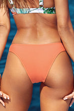 Charger l&#39;image dans la galerie, Bas de bikini orange taille basse
