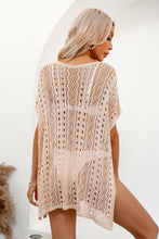 Charger l&#39;image dans la galerie, Robe cover up en crochet transparent
