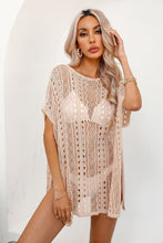 Charger l&#39;image dans la galerie, Robe cover up en crochet transparent
